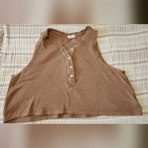 [SALE] Aerie Brown Cropped Tank